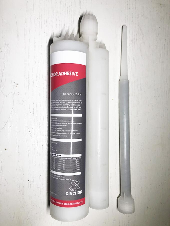 Hybrid Rebar Epoxy Adhesive No Hole Cleaning Required High Performance